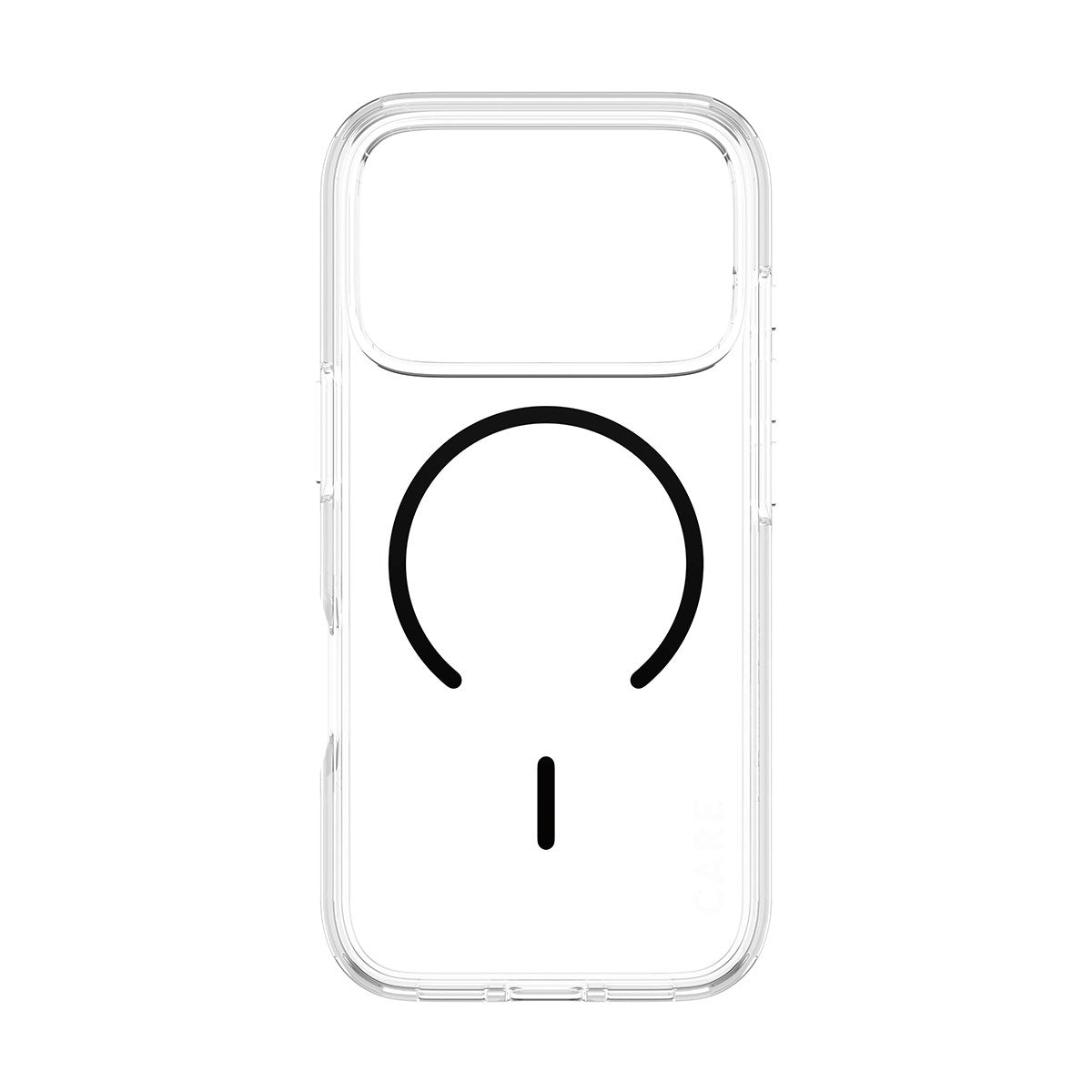 CARE™ by PanzerGlass® Urban Explorer Case Transparent m. Schwarz MagSafe iPhone 17 Pro